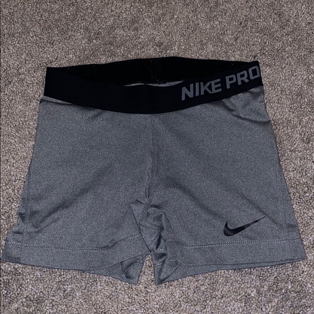 Gray Nike Pros